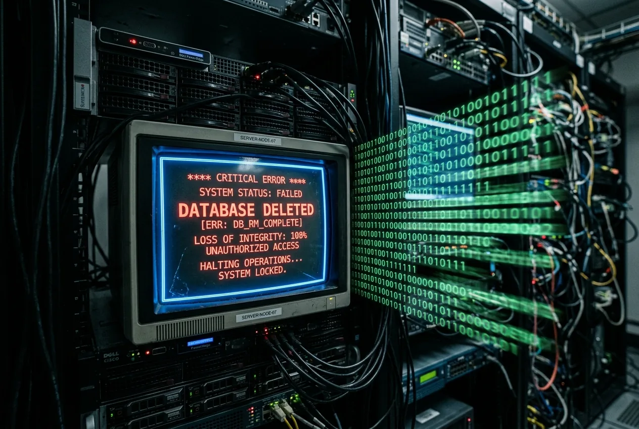 AI Agent Destroys Company Database in Nine Seconds