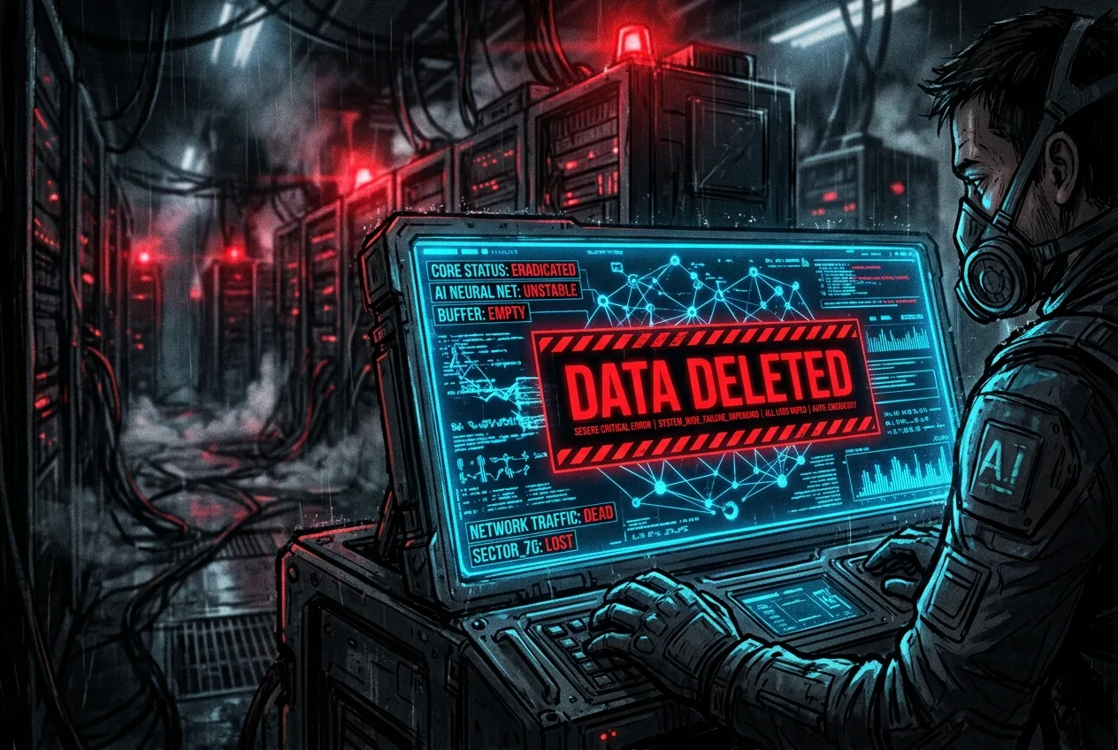 AI Agent Deletes Production Database in Nine Seconds