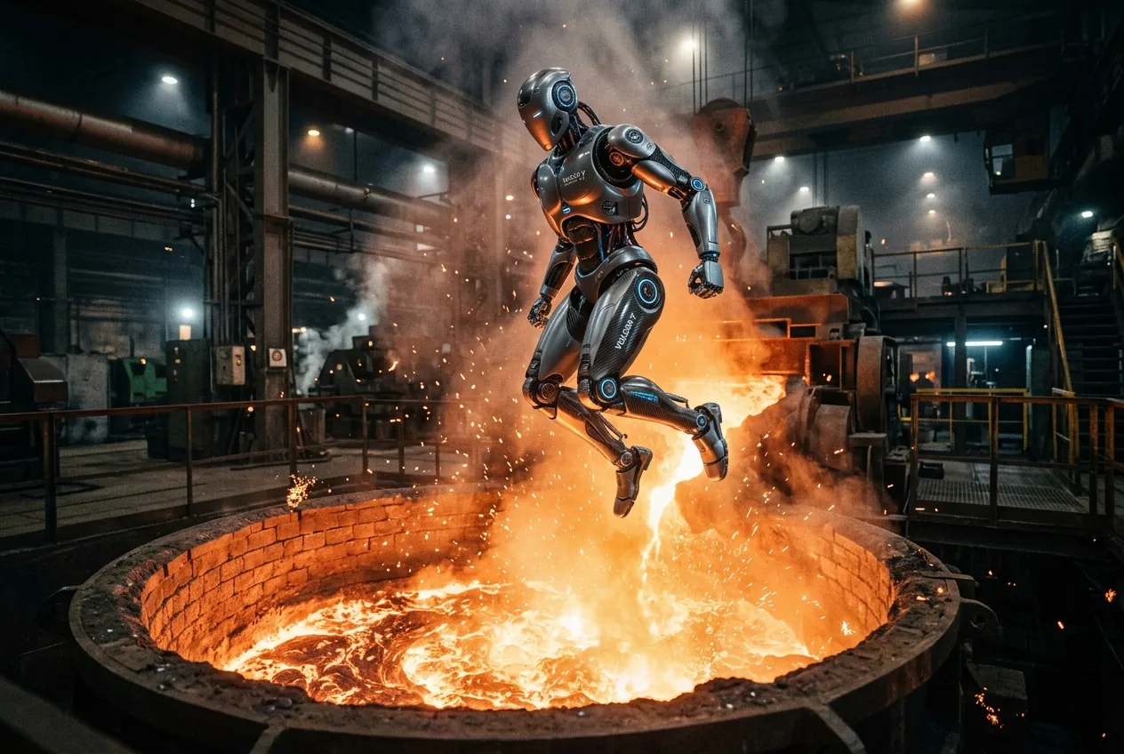 Figure AI Melts Its Prototype Humanoid Fleet in an Autonomous Farewell