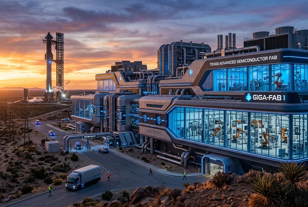 Intel and Musk Partner on Terafab to Deliver One Terawatt of AI Compute