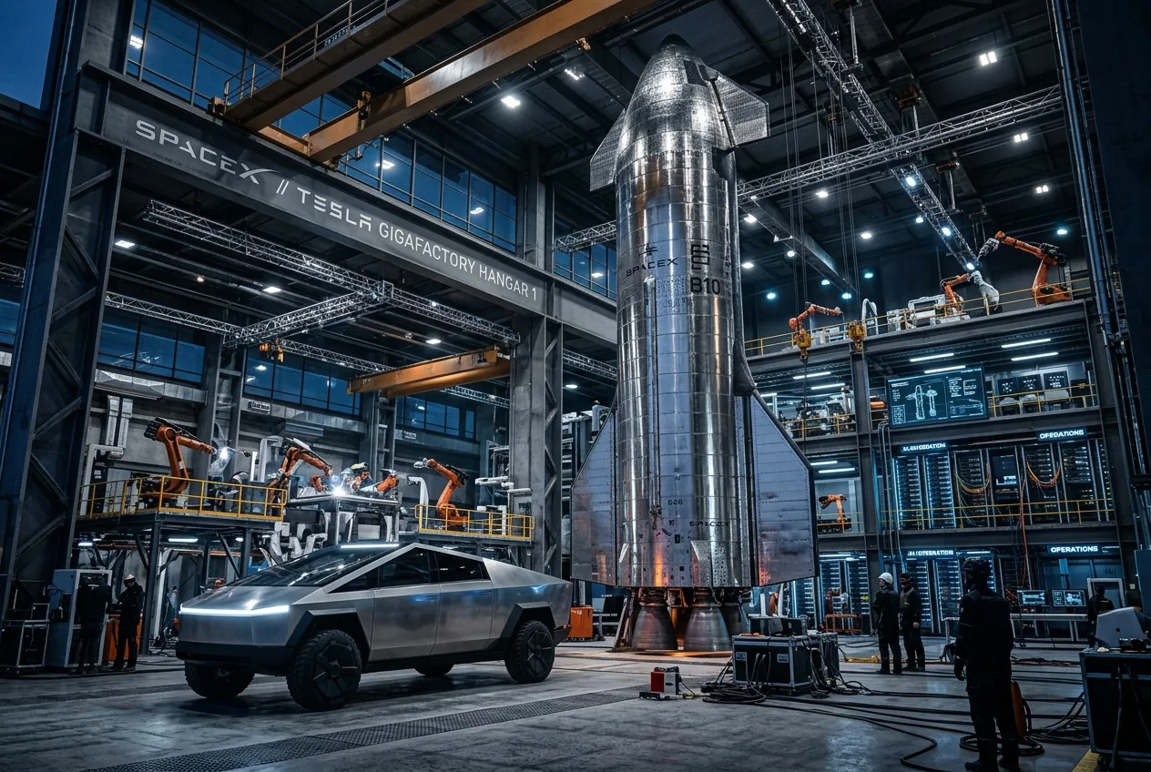 Musk’s Ultimate Consolidation: The Technical and Economic Case for a Tesla-SpaceX Merger