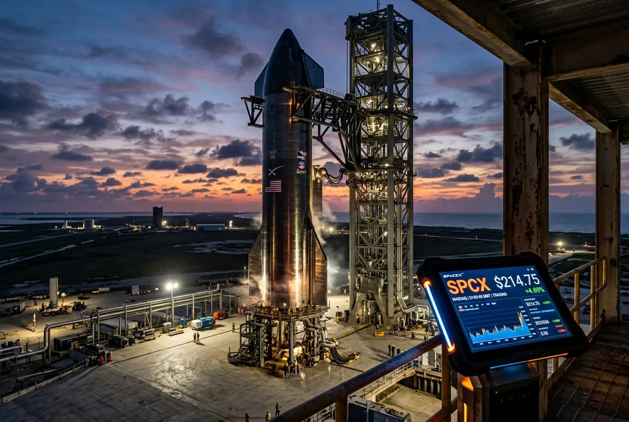 SpaceX Accelerates Nasdaq IPO as xAI Integration Targets $2 Trillion Market Cap