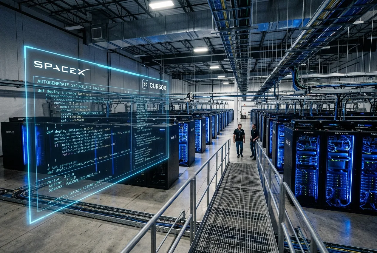 SpaceX Anchors AI Strategy with $60 Billion Acquisition of Cursor