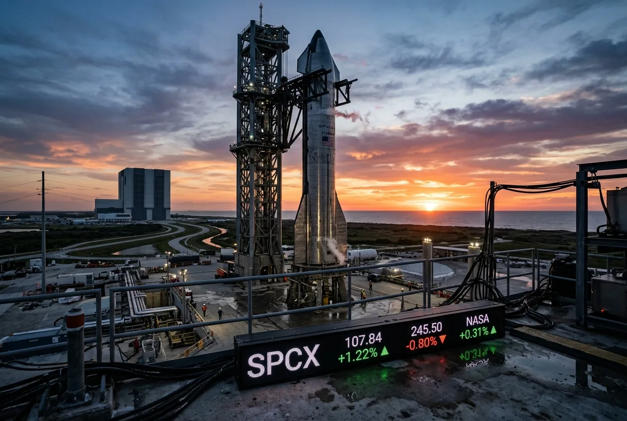 The $1.25 Trillion Launch: SpaceX Files for World’s Largest IPO