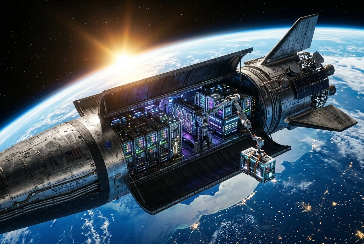 SpaceX IPO Filing Signals Shift Toward Orbital AI Infrastructure
