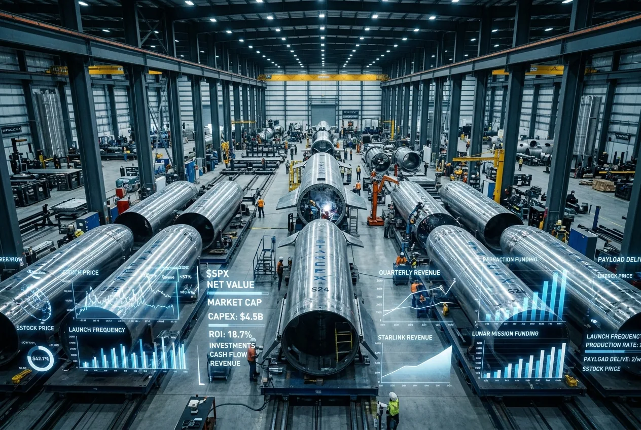 SpaceX Files for History’s Largest IPO to Consolidate Rocket and AI Empire