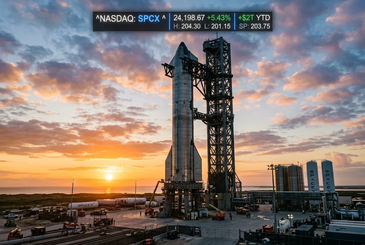 SpaceX Sets June 2026 IPO Date with Two Trillion Dollar Valuation Target