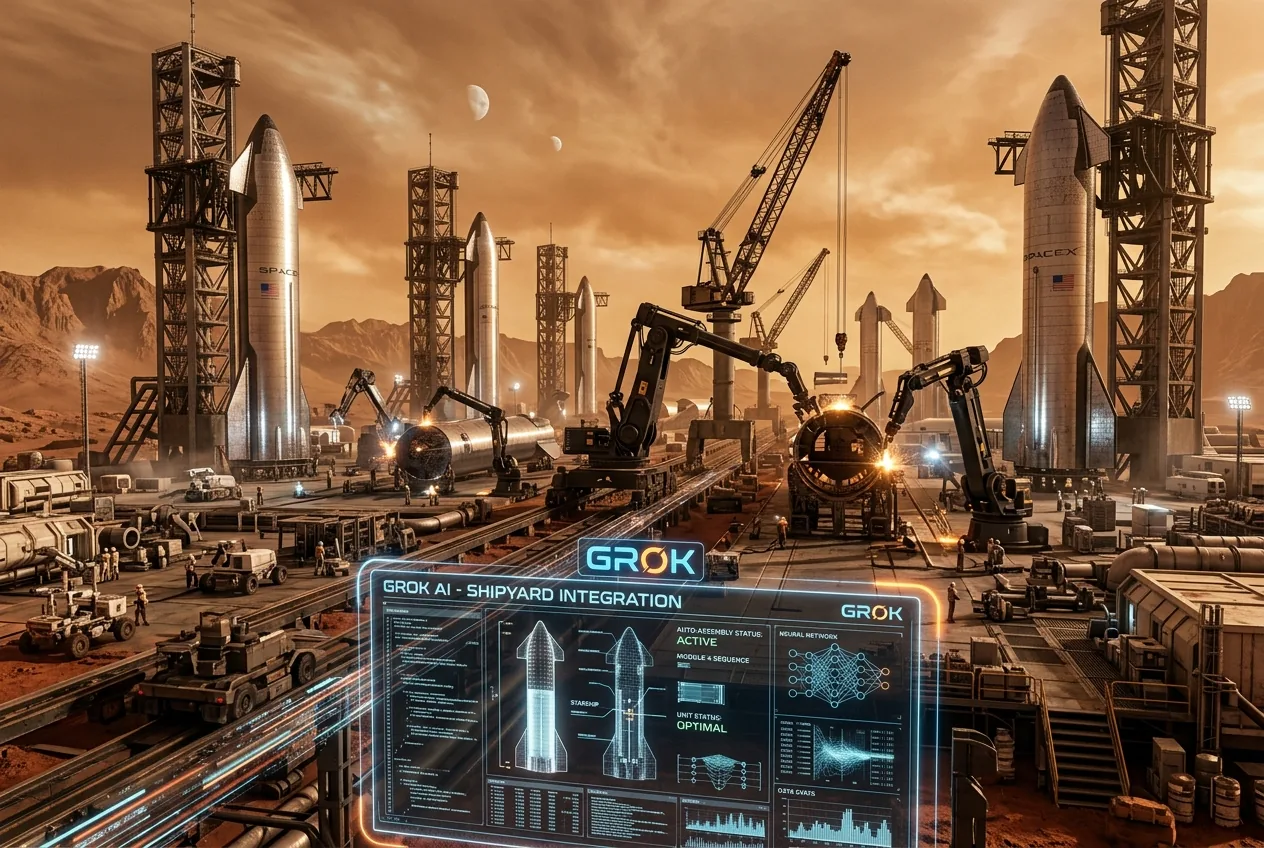 SpaceX Files for $1.75 Trillion IPO to Fund Mars Industrialization