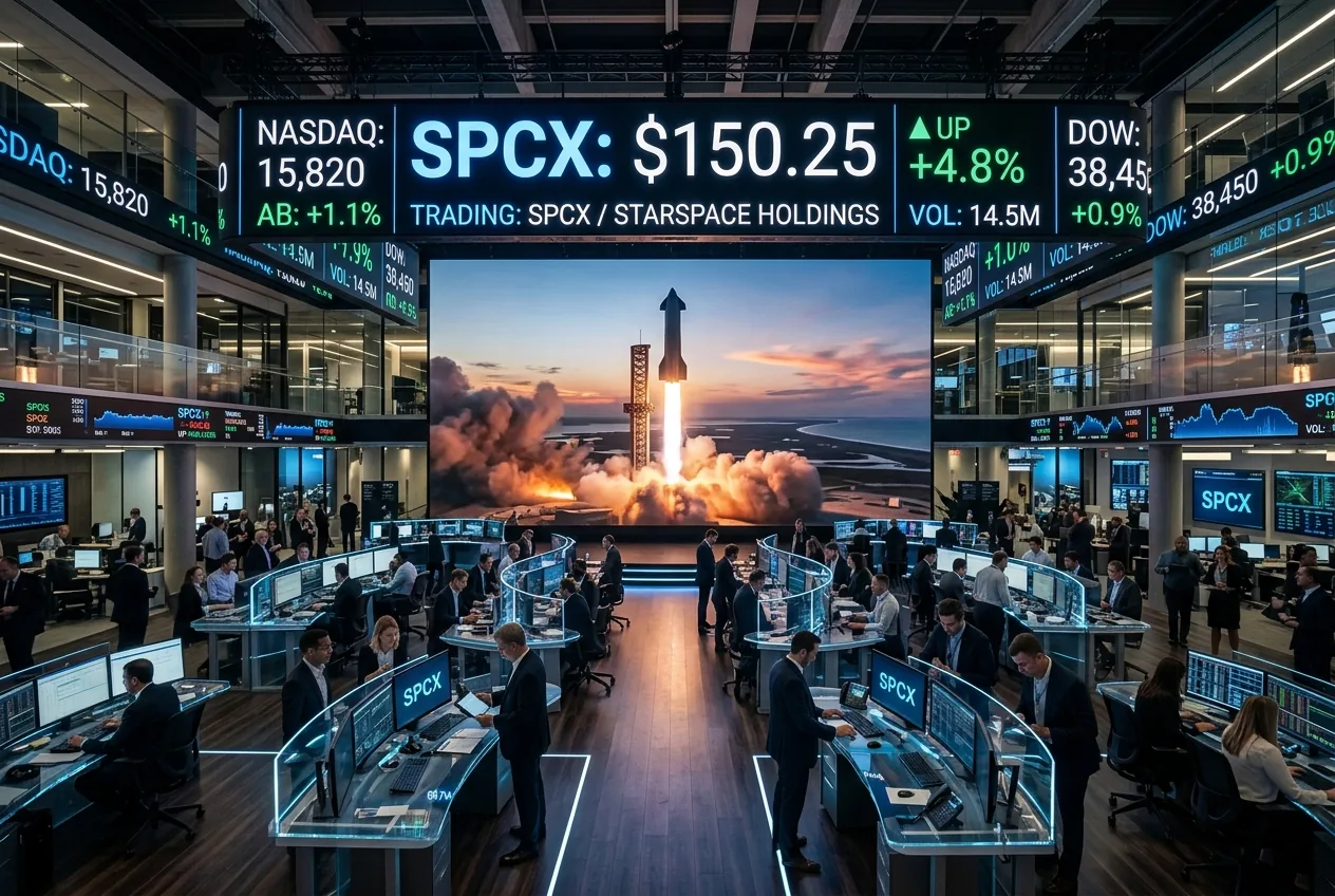 SpaceX Enters Public Markets with Two Trillion Dollar Valuation