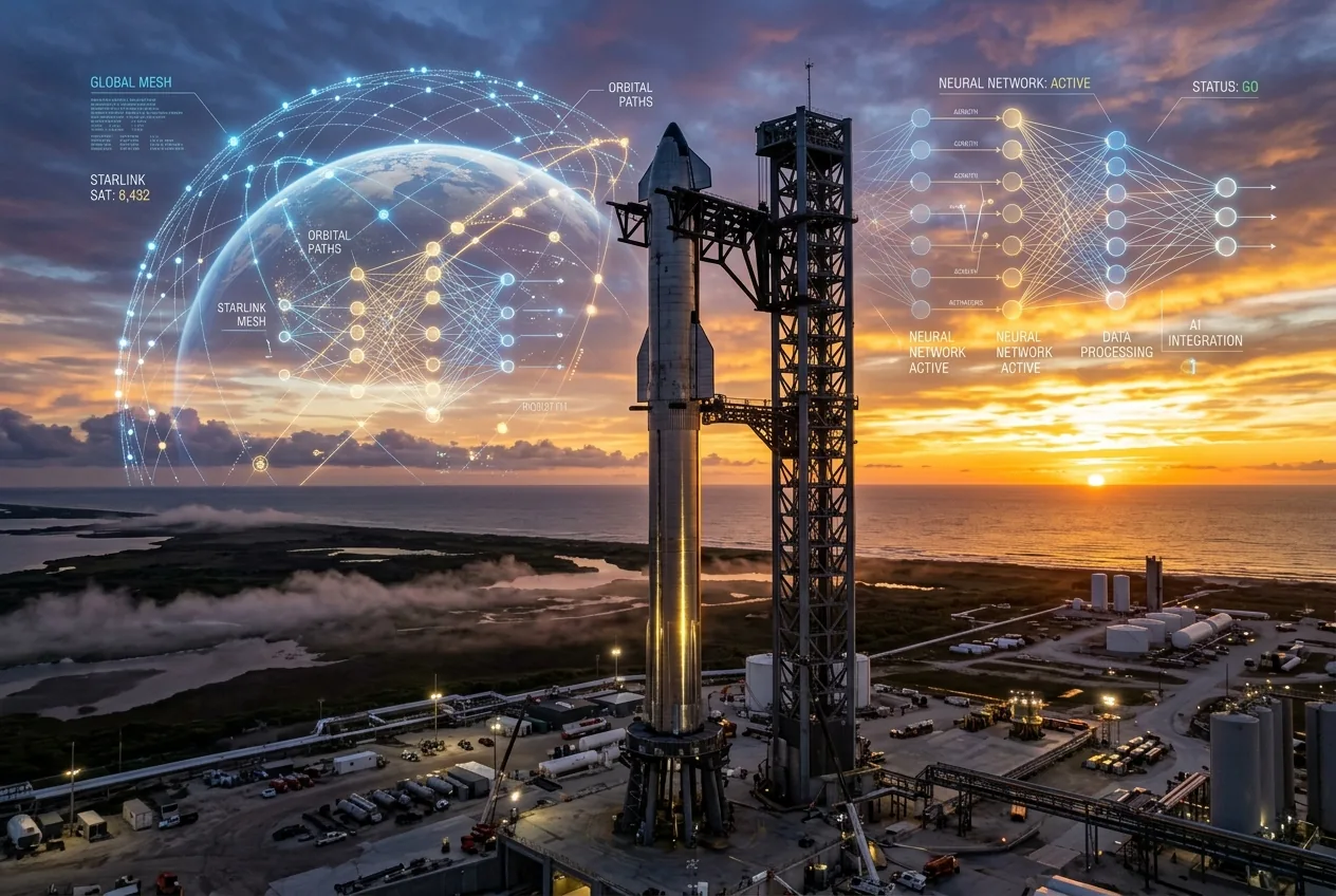 SpaceX Targets $1.75 Trillion Valuation in Historic Merger of Aerospace and Artificial Intelligence