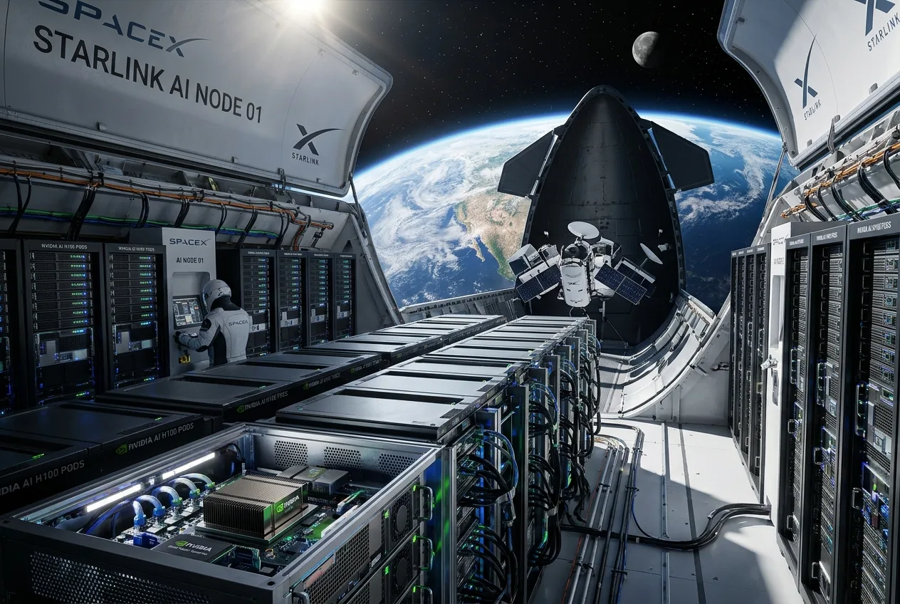 SpaceX Taps NVIDIA Silicon to Turn Low-Earth Orbit into an AI Data Center