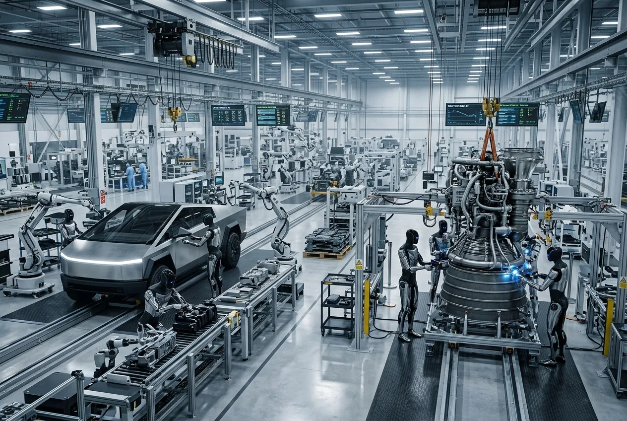 Musk’s Industrial Endgame: The Logic Behind a SpaceX-Tesla Merger