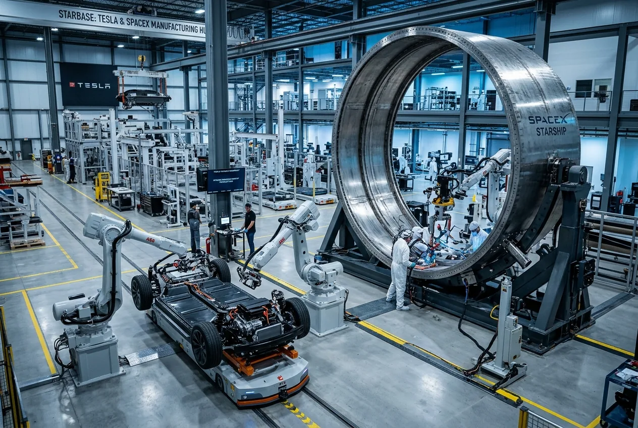 Tesla and SpaceX Form Special Committees to Explore $3.5 Trillion Megamerger