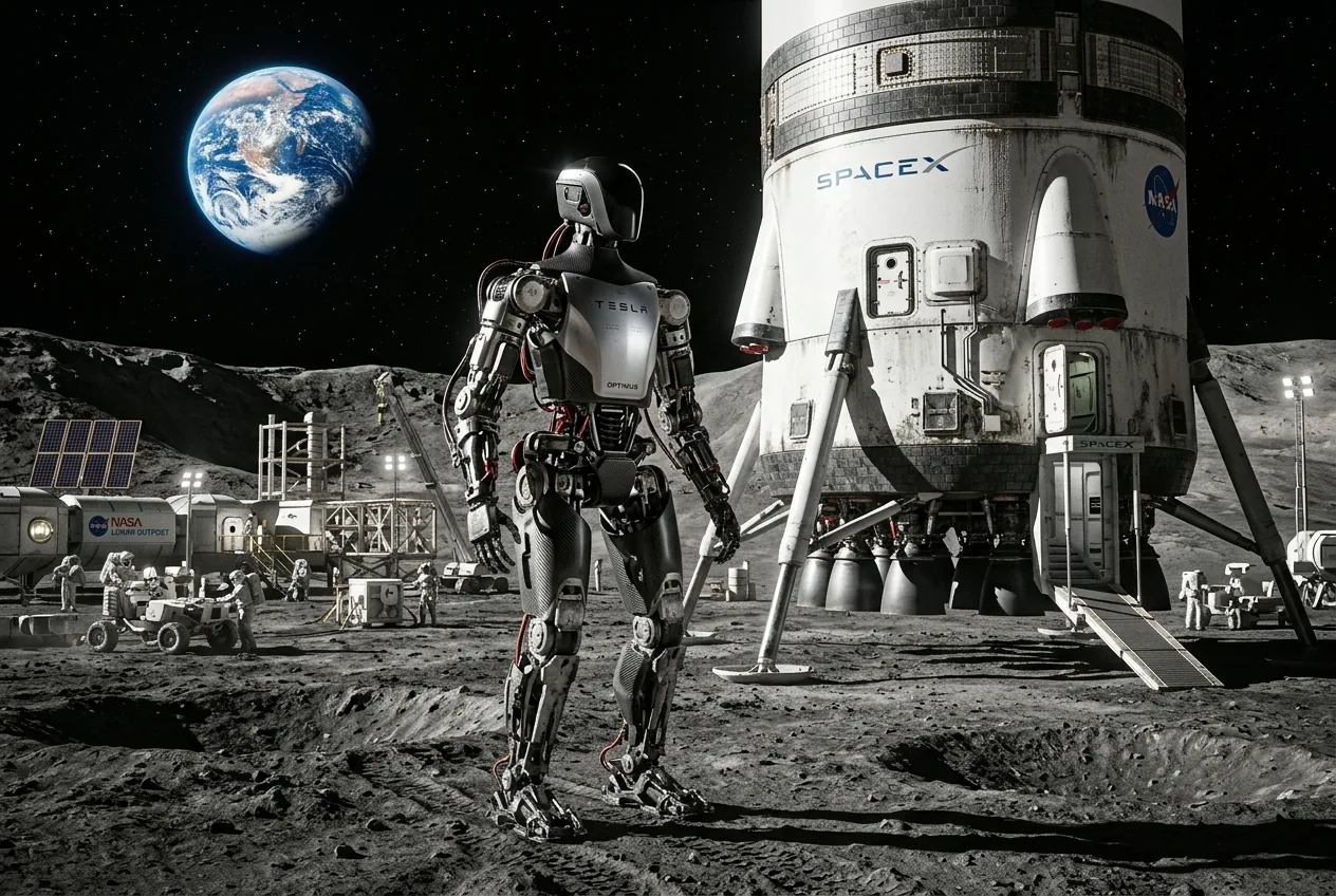 Tesla Valuation Climbs as NASA Lunar Ambitions Fuel SpaceX Merger Speculation