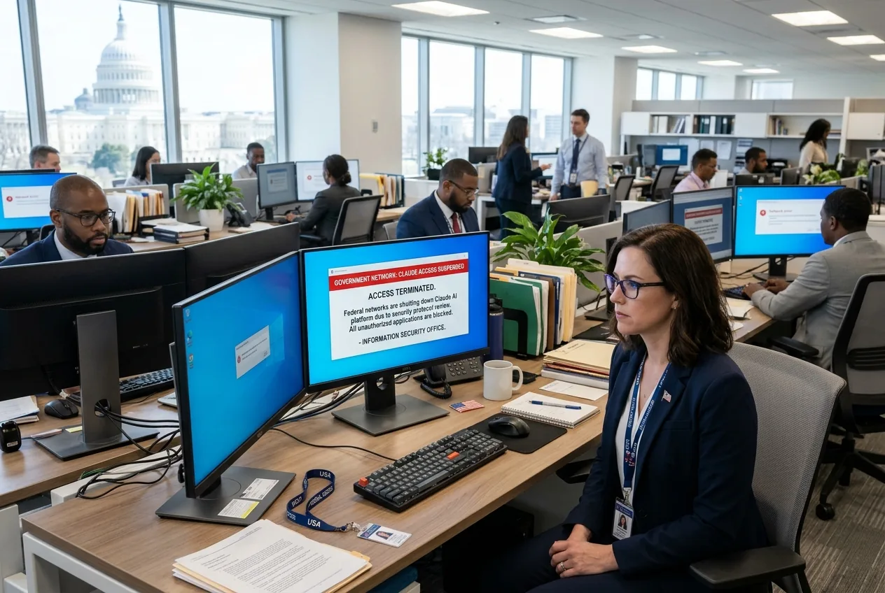 Why Federal Agencies Are Shutting Down Claude Across Government Networks